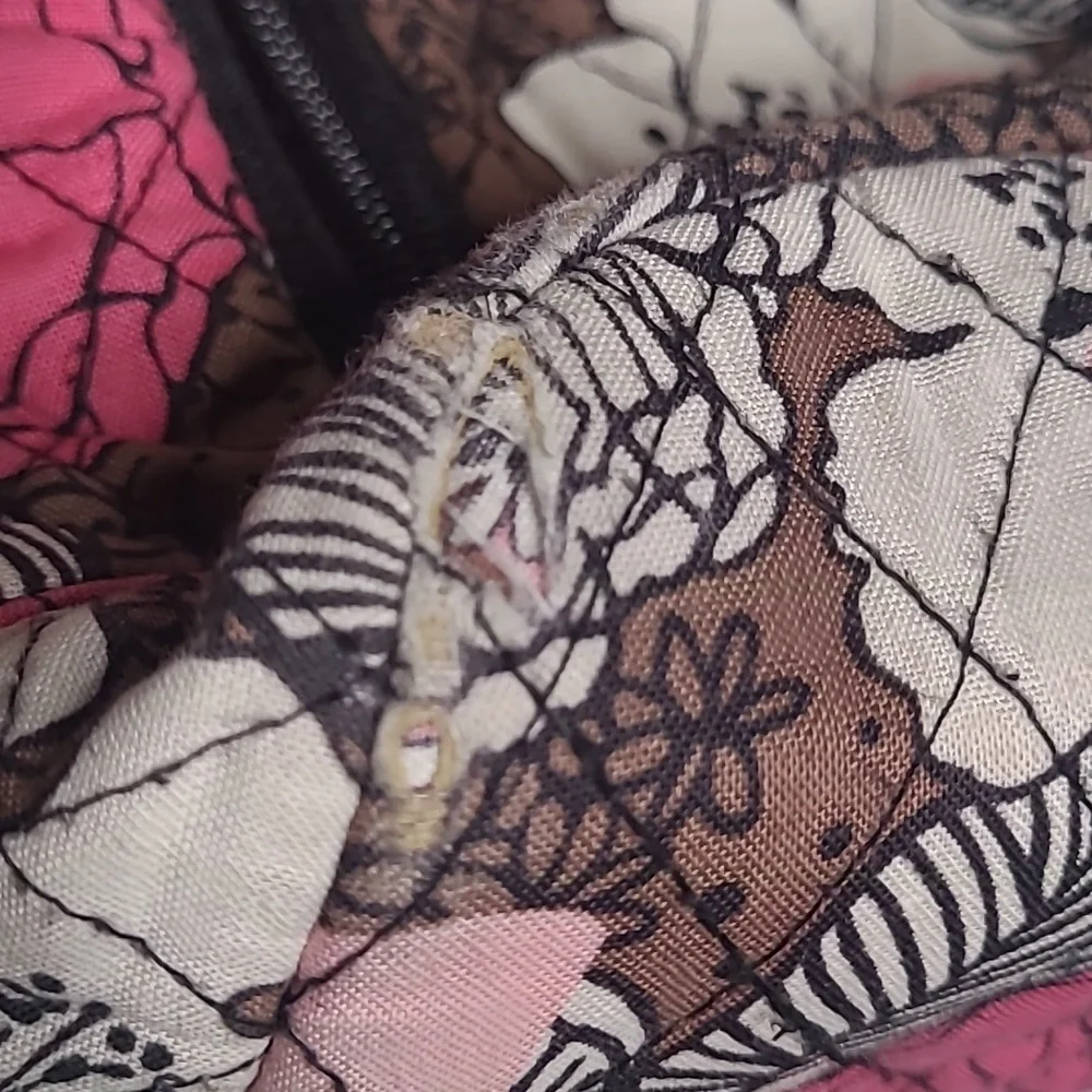 Vera Bradley classic colorful paisley floral quilt pattern laptop backpack